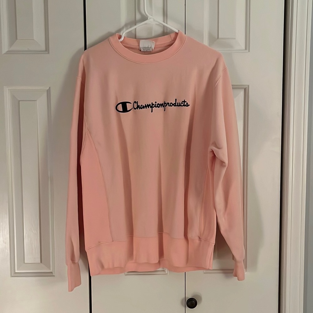 Pink champion sweatshirt!